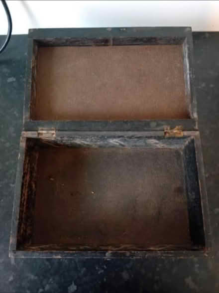 Photo of free Wooden storage box (Blandford) #2