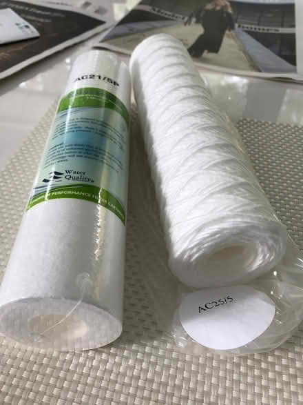 Photo of free Water filter cartridges (Grayshott) #2