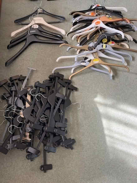 Photo of free Plastic hangers (Greenstead CO4) #1