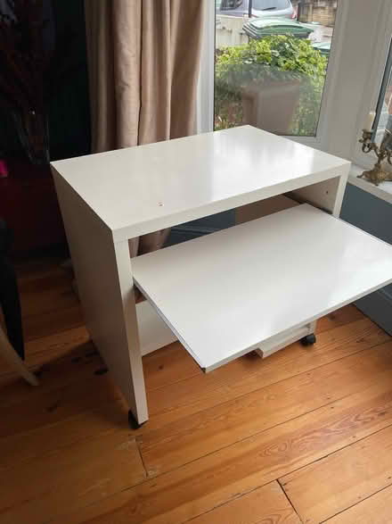 Photo of free Desk with pullout keyboard tray (Tottenham, N17 0) #3