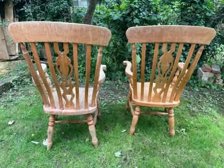 Photo of free Wooden chairs (Golden Triangle NR2) #1