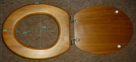 Photo of free Toilet seat (Cuddington CW8) #1