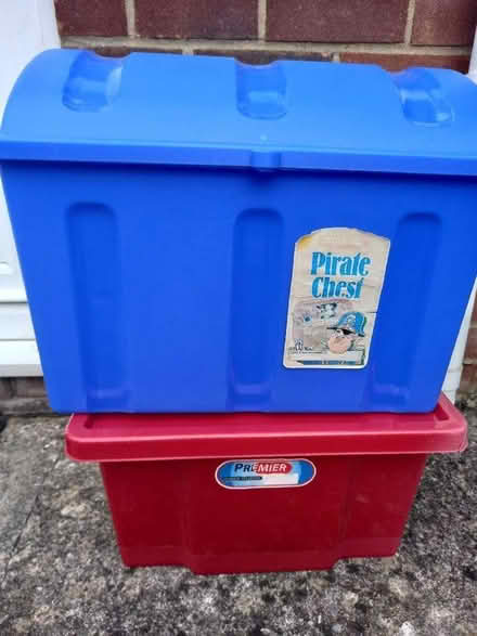 Photo of free 2x plastic boxes (Bath & North East Somerset) #1