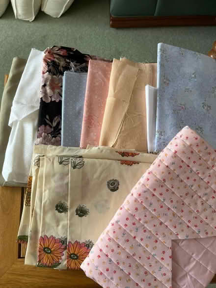 Photo of free Assortment of fabrics (Greenstead CO4) #1