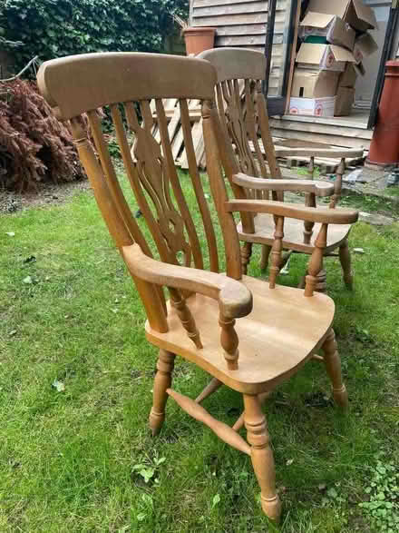 Photo of free Wooden chairs (Golden Triangle NR2) #4
