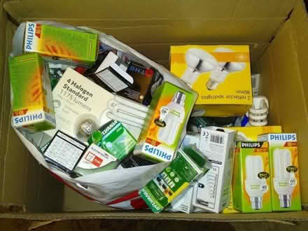 Photo of free Box of assorted Bulbs (Ebley GL5) #1