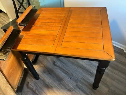 Photo of free Table with two leaves (Arlington) #1