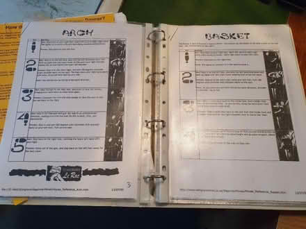 Photo of free Binder of Ceroc/Leroc Dance Moves (Lyppard Grange WR4) #1