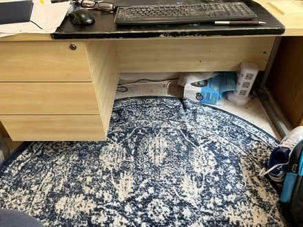 Photo of free Work Desk & Drawers (Saham Toney IP25) #2