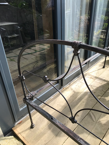 Photo of free Victorian iron bed (Hastings TN34) #3