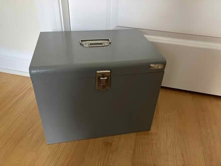Photo of free Metal File Box (Porter Square Cambridge) #2