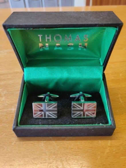 Photo of free Thomas Nash union jack cufflinks (Didcot OX11) #1