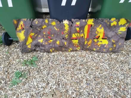 Photo of free Very old rusty "Shell" sign (Yaxley) #1