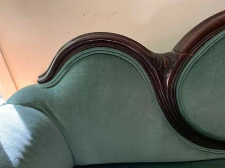 Photo of free Vintage reproduction loveseat (Lincoln) #3