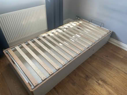 Photo of free IKEA single Ottoman Bed Frame (SS17) #2