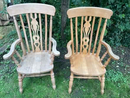 Photo of free Wooden chairs (Golden Triangle NR2) #2