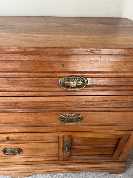 Photo of free Vintage chest of drawers (South Malling BN7) #2
