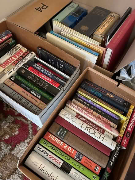 Photo of free Three boxes of books (near Court & Bergen Sts, 11201) #1