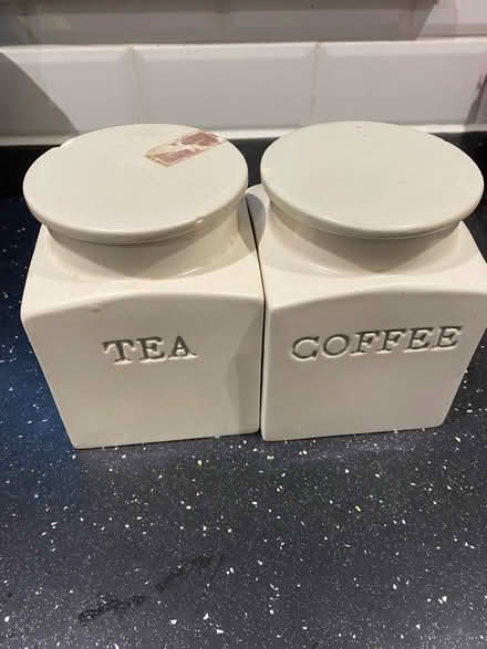 Photo of free coffee and tea canisters (WD18) #1