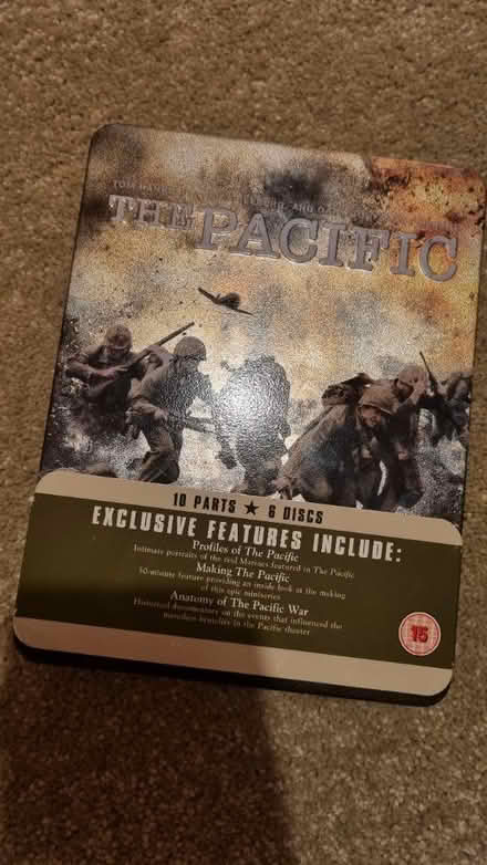 Photo of free The Pacific - DVD Metal Tin Box Set (Strood) #1