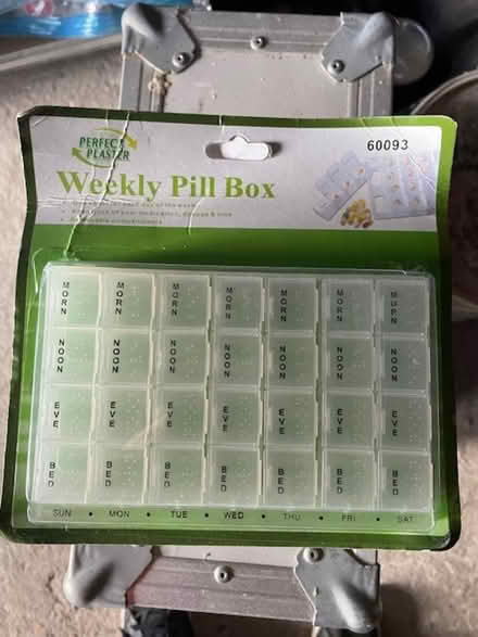 Photo of free Weekly Pill Box unopened (IP3) #1