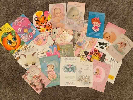 Photo of free Vintage baby cards, early 1970s (Takoma DC 20011) #1