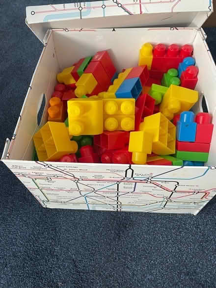 Photo of free Box of Duplo bricks (NE30) #1