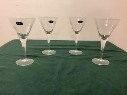 Photo of free 4 Martini/Margarita glasses (Bloor W/ Mill Rd) #1
