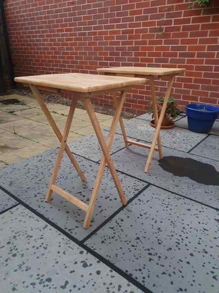 Photo of free Two foldable coffee tables (West Malling, ME19) #2