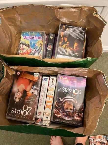 Photo of free 2 sacks of videos (Hillhead TQ5) #1