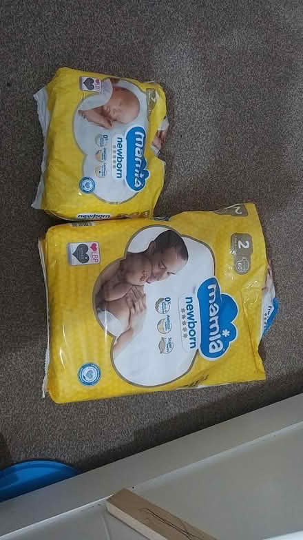 Photo of free Mamia newborn nappies (Leicester) #1