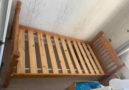 Photo of free Wooden single bed frame (Longbenton NE7) #1