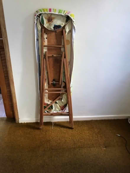 Photo of free Vintage wooden ironing board (RH10 Northgate) #1