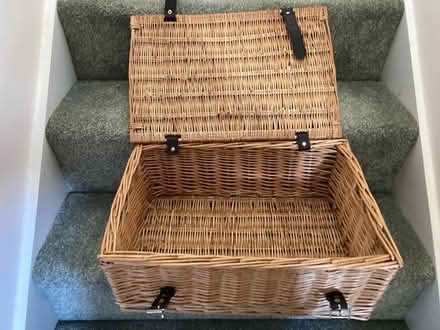 Photo of free wicker basket (Heytesbury BA12) #1