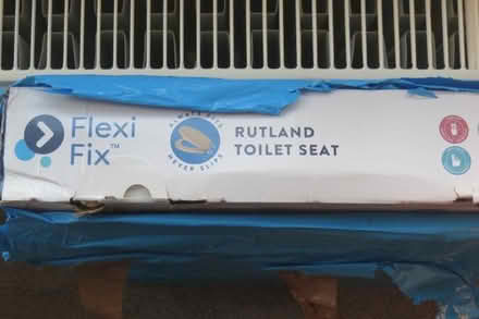 Photo of free Oak Toilet seat - New (Chippenham SN15) #1