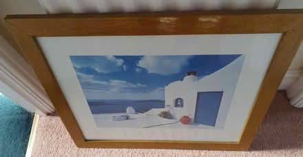 Photo of free Framed Greek Isles Picture (Lyppard Grange WR4) #2