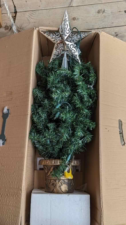 Photo of free 4' tall Christmas tree (James & Kent) #1