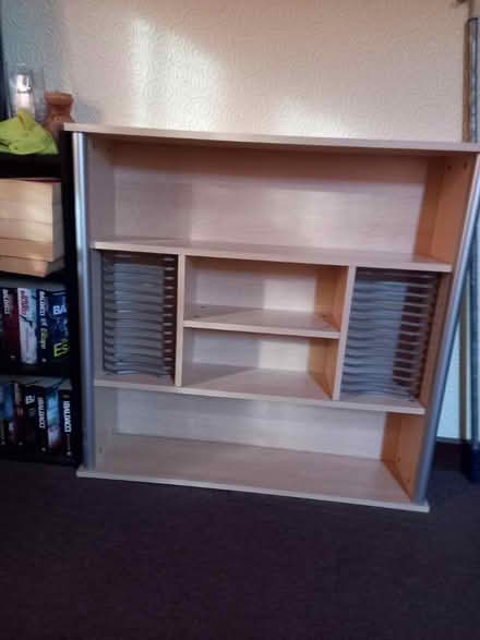 Photo of free Book/record/video shelf unit (CV10) #1