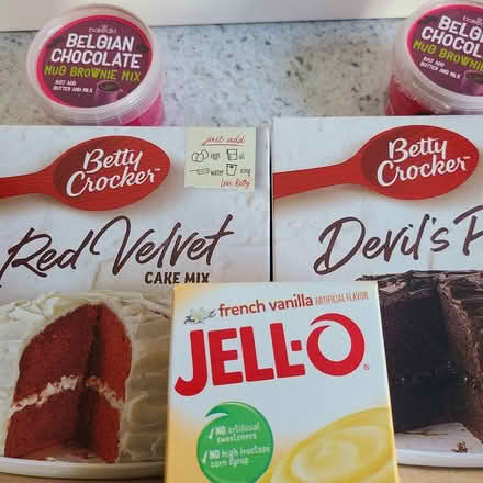 Photo of free Cake mixes etc (South Normanton DE55) #1