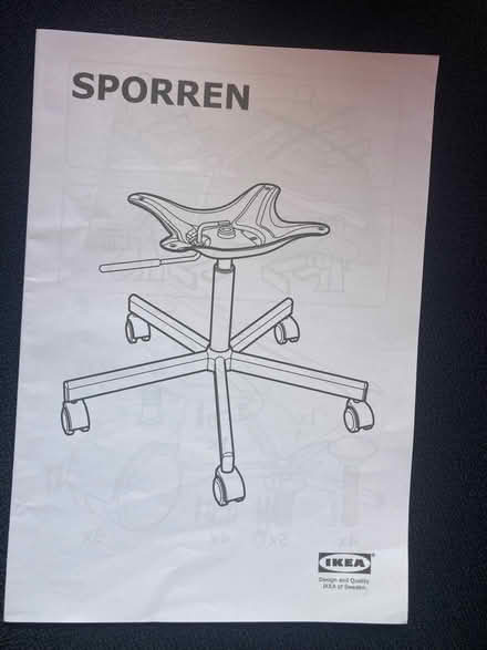 Photo of free IKEA office chair (Waterloo) #3