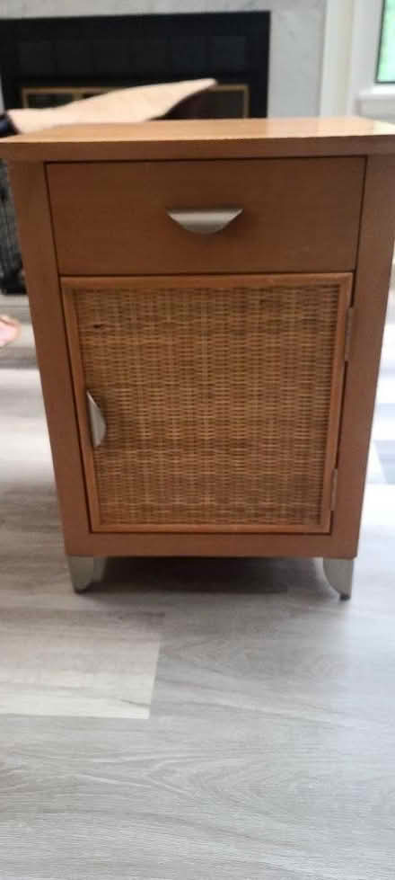 Photo of free Nightstand/side table (Burtonsville) #1