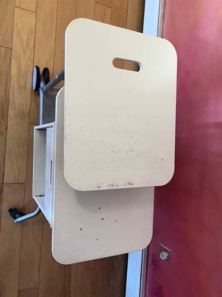Photo of free Ikea rolling desk for small space (Upper Saddle River NJ 07458) #3