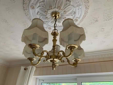 Photo of free Two ceiling pedant light (HD9 Honley) #1