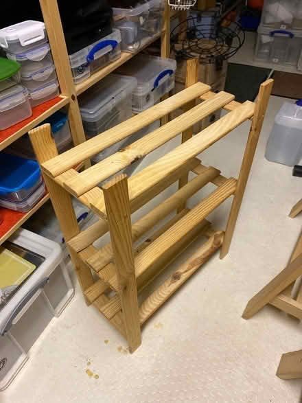 Photo of free Small shelving unit (Alconbury) #1
