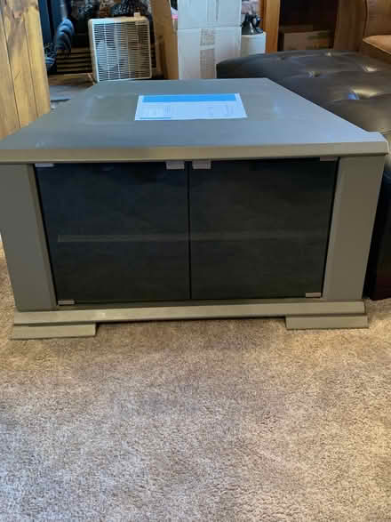 Photo of free Saunders TV Stand (West side of Schadt Ave.) #1