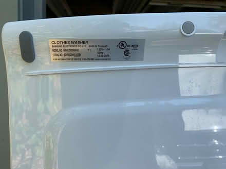 Photo of free Samsung Clothes Washer (Los Altos) #3