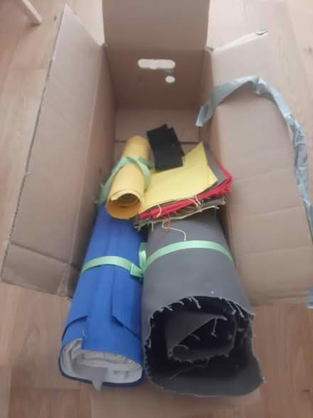 Photo of free Box of misc fabrics (Clapham Park SW4) #1