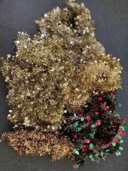 Photo of free Assorted tinsel (Wallington near Baldock) #1