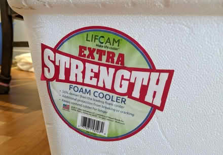 Photo of free foam cooler (Chelsea) #2