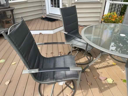 Photo of free Outdoor patio table and chairs (South Leesburg near Brambleton) #2